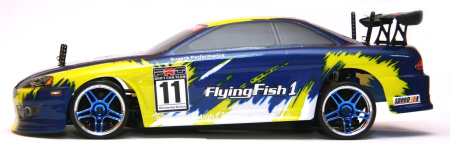 фото Радиоуправляемая модель Дрифт 1:10 Himoto DRIFT TC HI4123BL Brushless (синий)