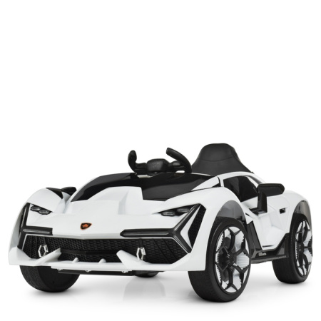 фото Спортивный электромобиль для детей Lamborghini M 4115EBLR-1 два мотора (белый)