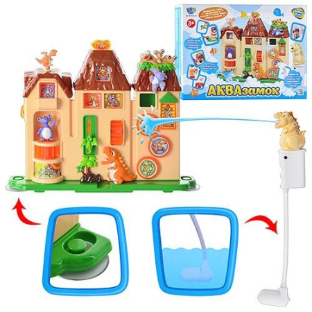 фото Игра для купания LimoToy M 2234 U/R Аквазамок