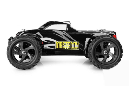 фото Радиоуправляемая модель Монстр 1:18 Himoto Mastadon E18MT Brushed (черный)