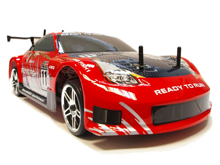 фото Радиоуправляемая модель Дрифт 1:10 Himoto DRIFT TC HI4123BL Brushless (красный)