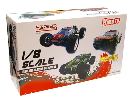 фото Радиоуправляемая модель Трагги 1:8 Himoto Ziege MegaE8XTL Brushless (зеленый)