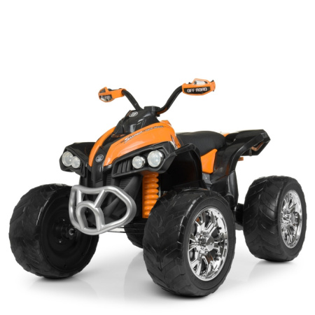 фото Детский электромобиль квадроцикл Bambi M 4200EBLR-7 с пультом управления (оранжевый)