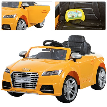 фото Электромобиль для детей AUDI TT ZP 8006EBLR-6 два мотора (желтый)