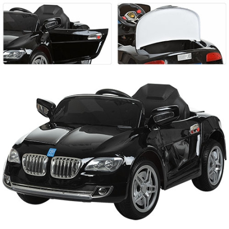 фото Детская электромашина BMW M 3152EBRS-2 амортизаторы автокраска (черный)