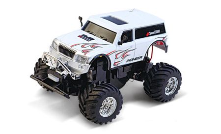 фото Машинка на радиоуправлении Джип 1:58 Great Wall Toys 2207 (белый)