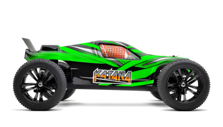 фото Радиоуправляемая модель Трагги 1:10 Himoto Katana E10XTL Brushless (зеленый)