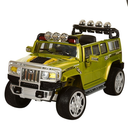 фото Электромобиль Hummer JJ 255 EBR-10  с пультом управления (темно зеленый)