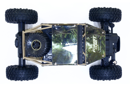 фото Машинка на радиоуправлении 1:18 HB Toys Краулер 4WD на аккумуляторе (зеленый)