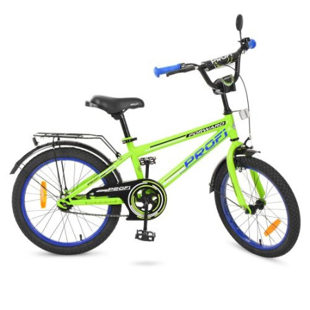 фото Детский велосипед 20 дюймов Profi T2072 Forward с подножкой (салатовый)