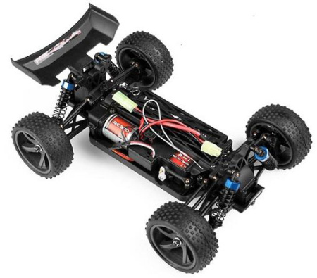 фото Радиоуправляемая модель Багги 1:18 Himoto Spino E18XB Brushed (красный)