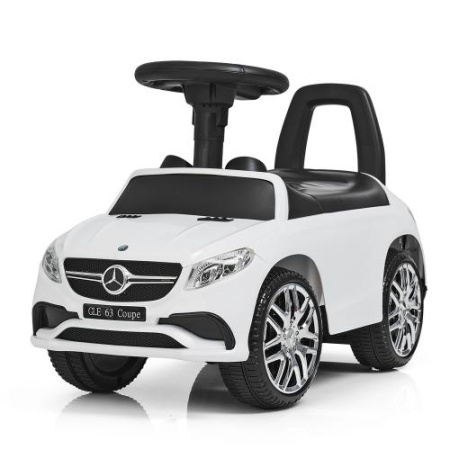 фото Детская каталка-толокар Mercedes GLE 63 Coupe M 3818-1 карта памяти и USB (белая)