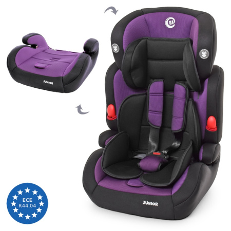 фото Детское автокресло El Camino ME 1008 JUNIOR Purple бустер 2в1 (фиолетовое)