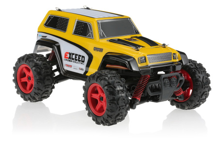 фото Машинка радиоуправляемая 1:24 Subotech CoCo Джип 4WD 35 км/час (желтый)