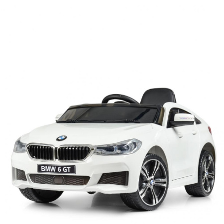 фото Детский электромобиль BMW 6 GT JJ2164EBLR-1 с радиоуправлением (белый)