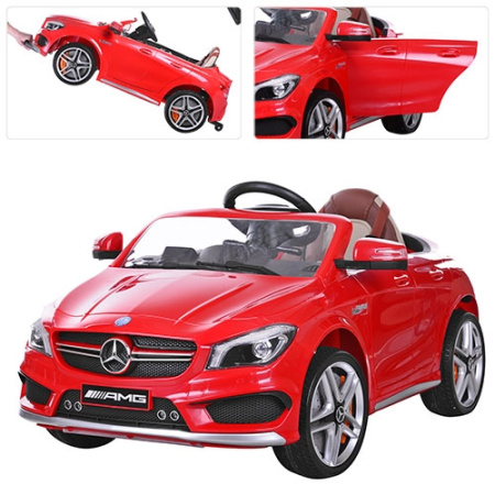фото Детский электромобиль Mercedes M 3183 EBLR-3 электроруль (красный)