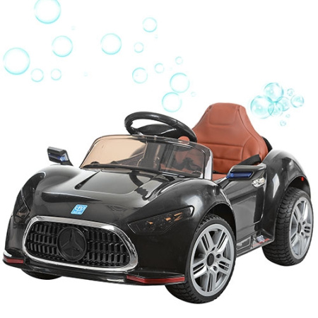 фото Электромашина для детей Mercedes M 3401EBLR-2 мыльные пузыри (черный)