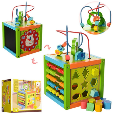 фото Деревянная игрушка логика MD 1060 лабиринт на проволоке