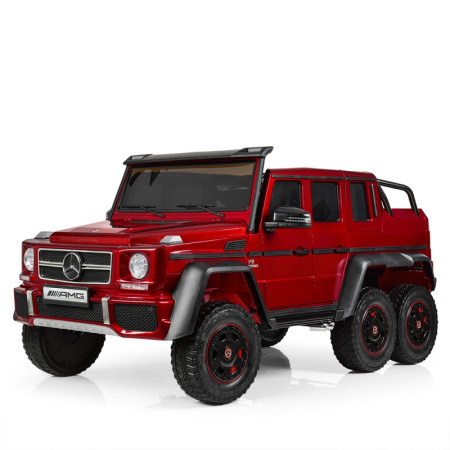 фото Детский джип Mercedes G63 AMG M 3971EBLRS-3 шесть колес и автокраска (красный)