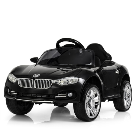 фото Детский электромобиль BMW Bambi M 3175EBLR-2 с кожаным сиденьем (черный)