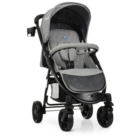 фото Детская коляска El Camino M 3409L FAVORIT Gray универсальная (серая)