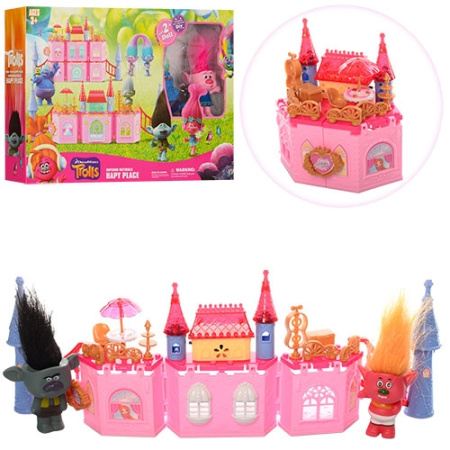фото Игрушечный замок Trolls ZY-1014AB музыка свет фигурки