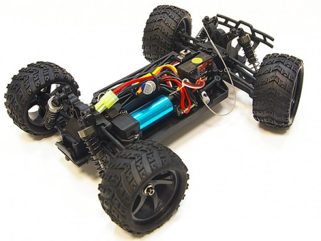 фото Радиоуправляемая модель Монстр 1:18 Himoto Mastadon E18MTL Brushless (черный)