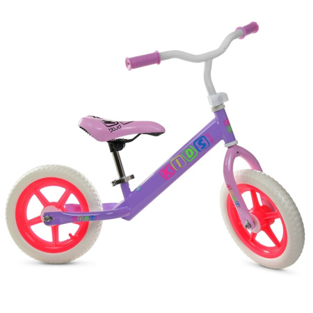 фото Беговел PROFI KIDS детский 12 дюймов M 3847-1 колеса EVA (сиренево-малиновый)