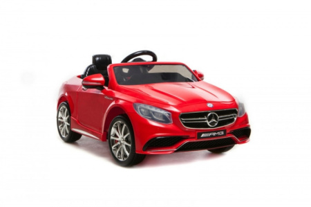 фото Детский электромобиль Mercedes Benz S63 (красный,белый,черный) (002)