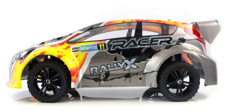 фото Радиоуправляемая модель Ралли 1:10 Himoto RallyX E10XR Brushed (серый)