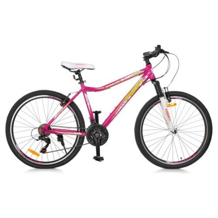 фото Спортивный велосипед 26 дюймов Profi G26CARE A26.1 алюминиевая рама 17,5" (розовый)