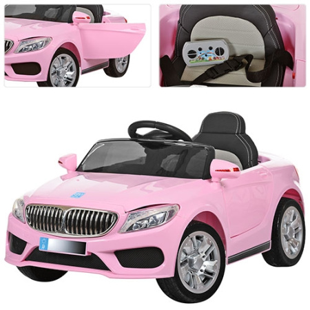 фото Электромашина для детей BAMBI M 3270EBLR-8 амортизаторы (розовый)