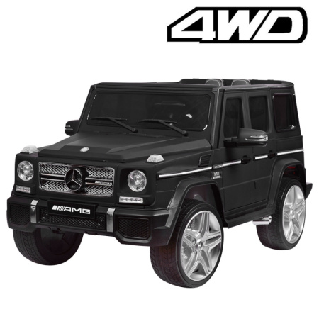 фото Электроджип Mercedes Gelandewagen AMG M 3567EBLRM-2(4WD) полный привод и матовая краска (черный)