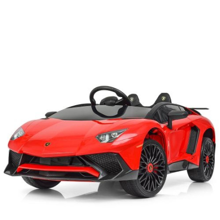 фото Детский спортивный электромобиль Lamborghini M 3903EBLR-3 с радиоуправлением (красный)