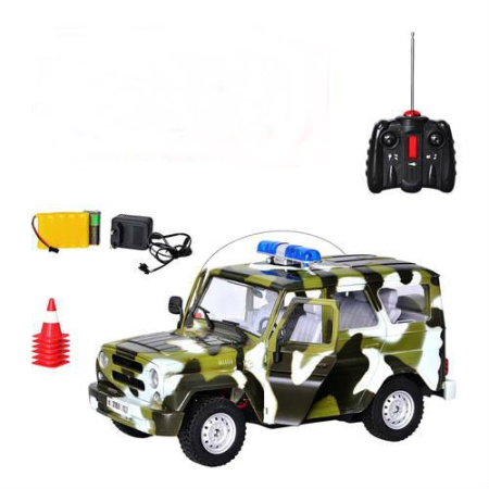 фото Уазик на радиоуправлении JoyToy 9126-4 военный 14 функций