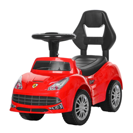 фото Детская машинка каталка Porsche FD-6803-3 музыка и свет (красная)
