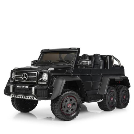фото Детский электромобиль джип Mercedes AMG M 3962ABLR-2 на резиновых колесах (черный)