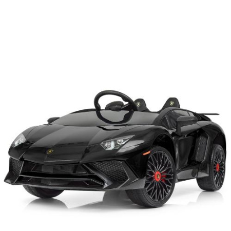 фото Детский спортивный электромобиль Lamborghini M 3903EBLR-2 с радиоуправлением (черный)