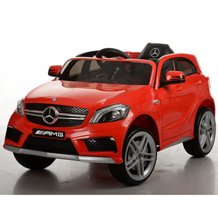 фото Детский джип Mercedes M 3299EBLR-3 с радиоуправлением колеса EVA (красный)