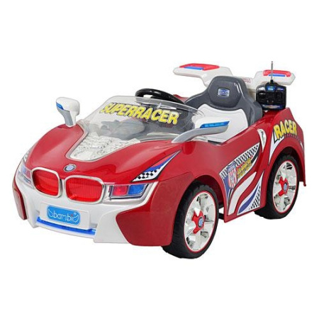фото Детский электромобиль M 1624 R-3 BMW (красный) с пультом радиоуправления