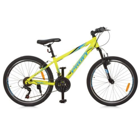 фото Спортивный велосипед 24 дюйма Profi G24PLAIN A24.1 навесное Shimano (салатовый)