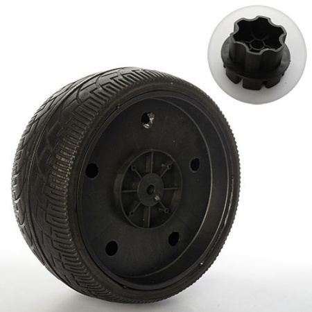 фото Колесо M 3579-EVA WHEEL с переходником к джипу M 3579 диаметром 30см
