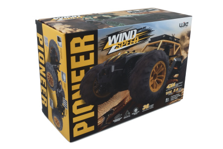 фото Машинка на радиоуправлении 1:14 UJ Pioneer 4WD (желтый)