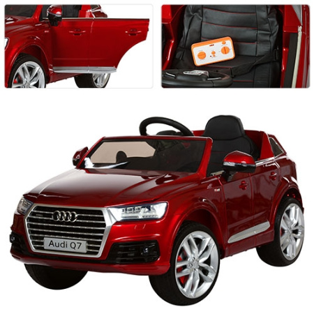фото Детский электромобиль Audi Q7 M 3231EBLRS-3 два мотора (красный)