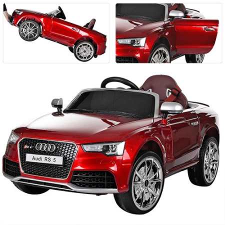 фото Детский электромобиль Audi M 3468EBLRS-3 автокраска (красный)
