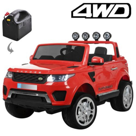 фото Детский джип Land Rover M 3273EBLR-3 колеса ЕВА с пультом (красный)