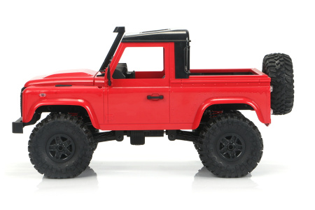 фото Машинка на радиоуправлении 1:12 MN Model Краулер D90 Defender полноприводный (красный)