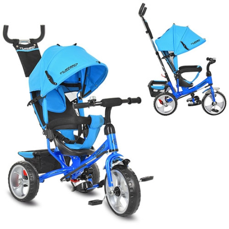 фото Колясочный велосипед TurboTrike M 3113-5 (голубой)