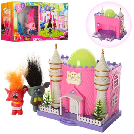 фото Детский игровой набор ZY-1016AB замок Trolls с фигурками