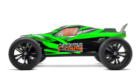 фото Радиоуправляемая модель Трагги 1:10 Himoto Katana E10XTL Brushless (зеленый)